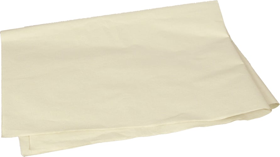 Britsunderlägg Abena Returfiber 1-lag Natur 38x45cm 50150035