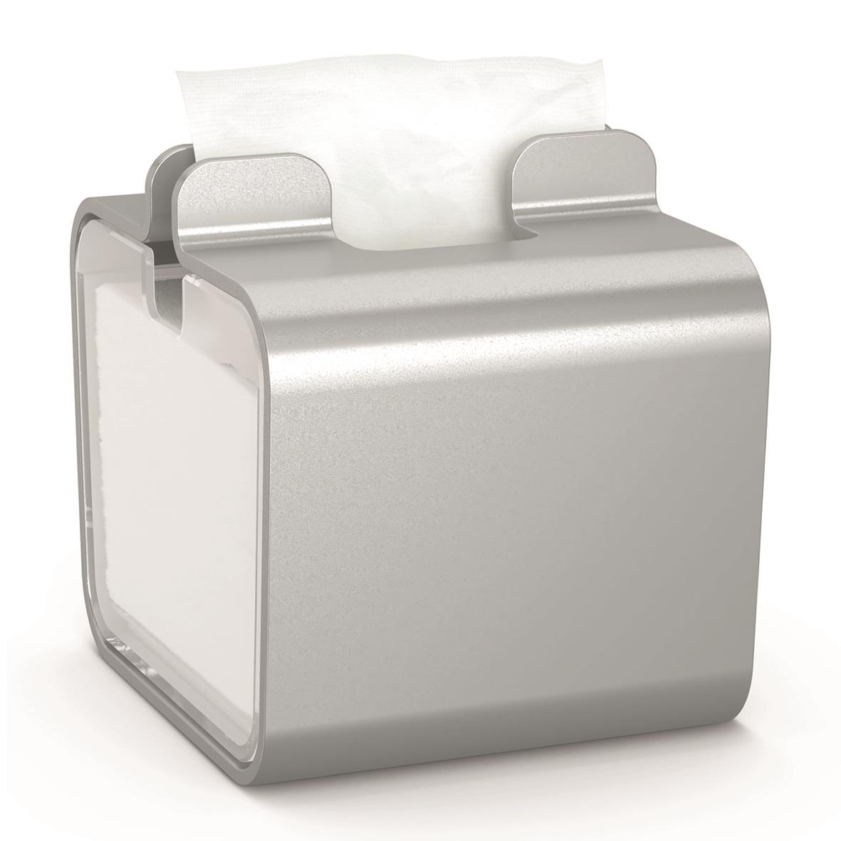Servettdispenser Tork Xpressnap N10 Bordsmodell i aluminium med papper