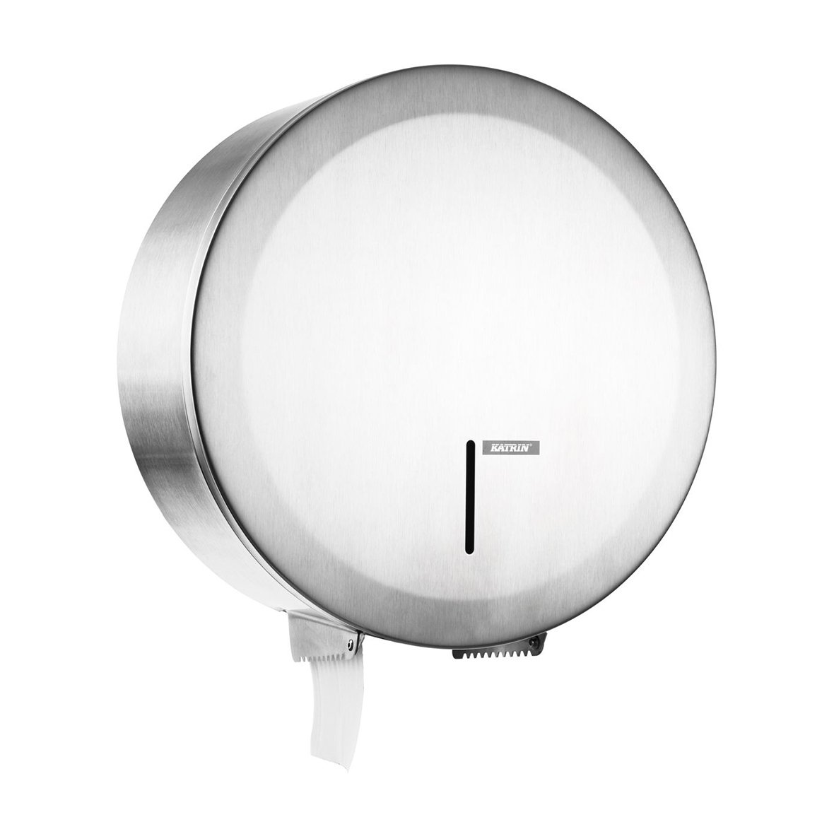 Dispenser för toalettpapper Katrin Gigant S i borstat stål