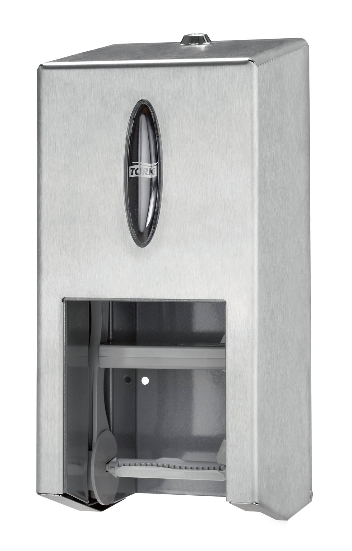 Dispenser Toalettp Tork T7 Coreless Mid-Size Twin rostfri 50250411_2