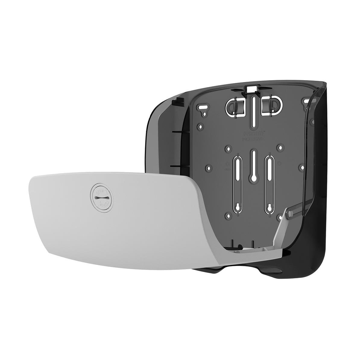 Väggmonterad pappershanddukdispenser Katrin S Vit utan handdukar