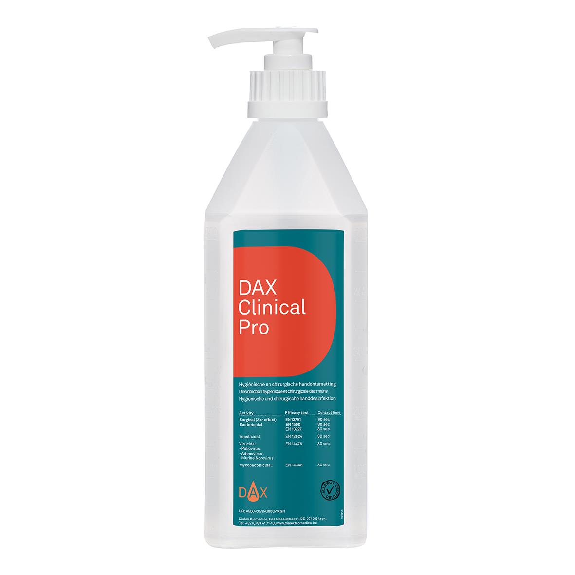 Handdesinfektion DAX Preop 80 pumpflaska 600ml