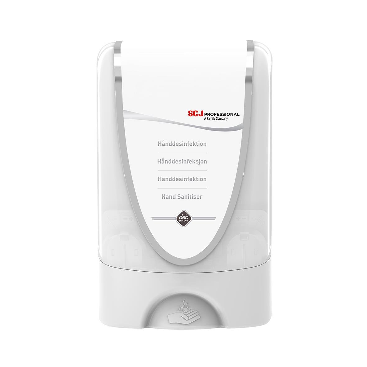 Automatisk handdesinfektionsdispenser SCJ Professional Stoko Instantfoam Touchfree i silver