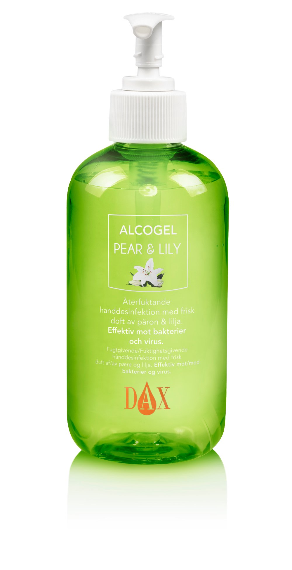 Handdesinfektion DAX Alcogel 85 Pear & Lily Pump 250ml