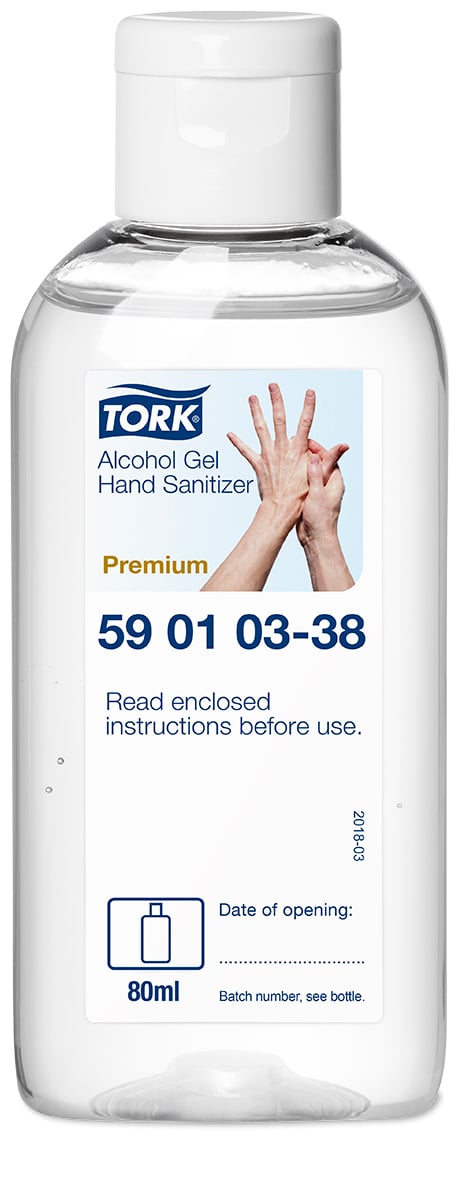 Handdesinfektion Tork Alcogel 80 80ml