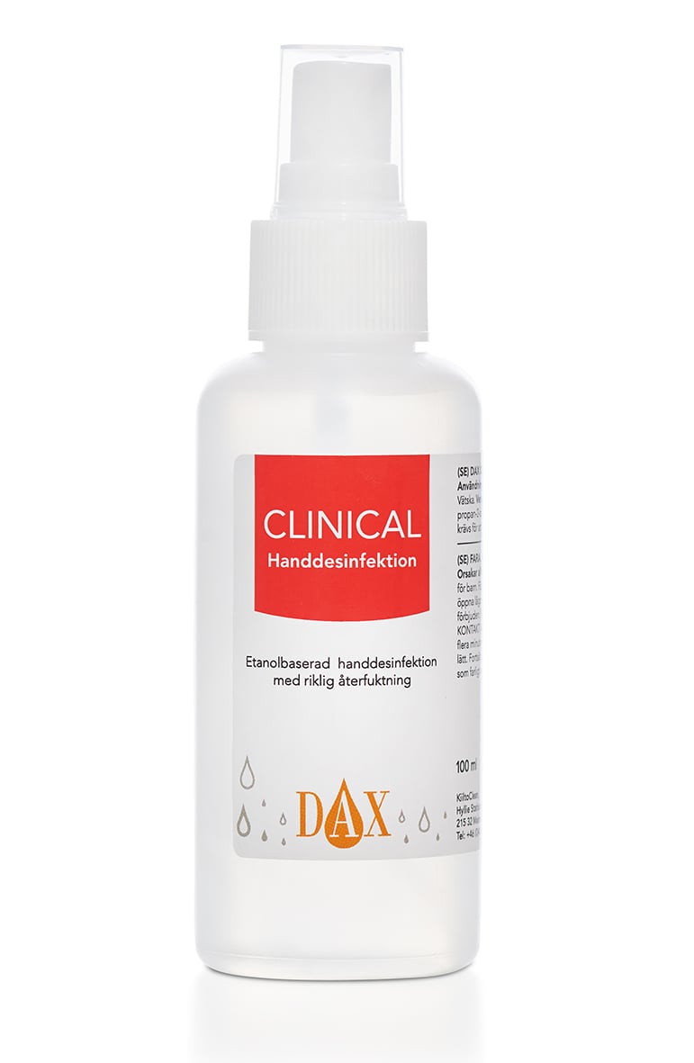 Handdesinfektion DAX Clinical 75% spray 100ml 51010220