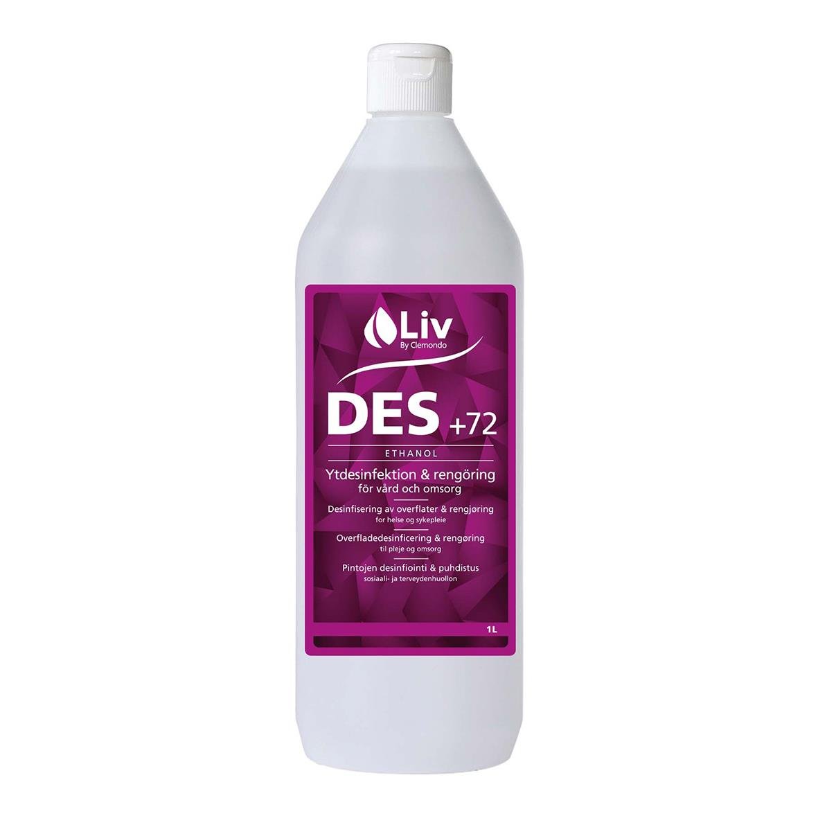 Ytdesinfektion Liv DES +72 1L