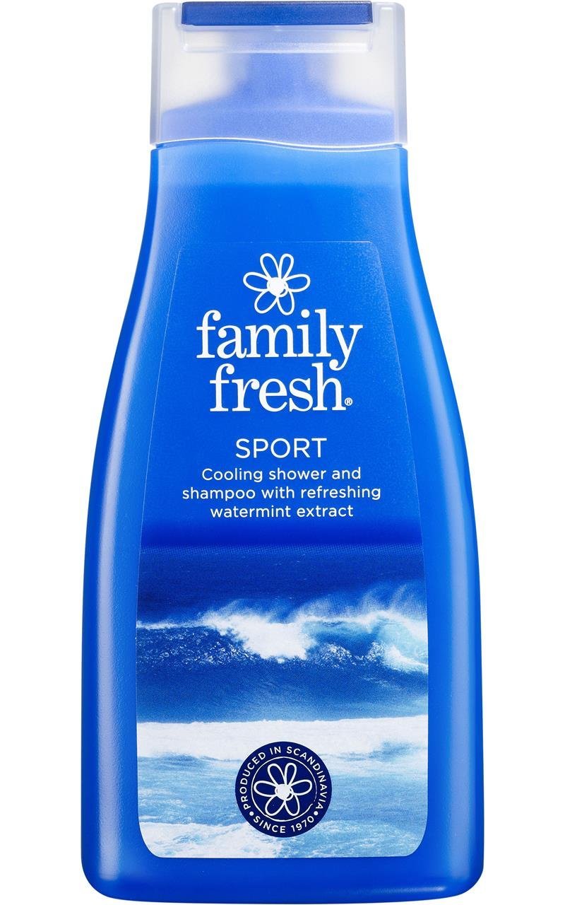 Schampo/Dusch Family Fresh sport 500ml