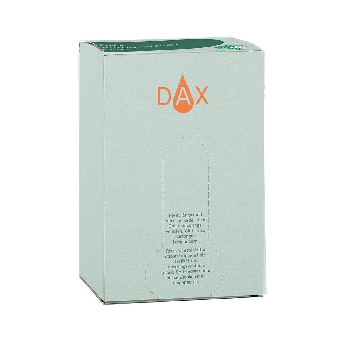 Flytande DAX Allround refill oparfymerad 700ml i kartong