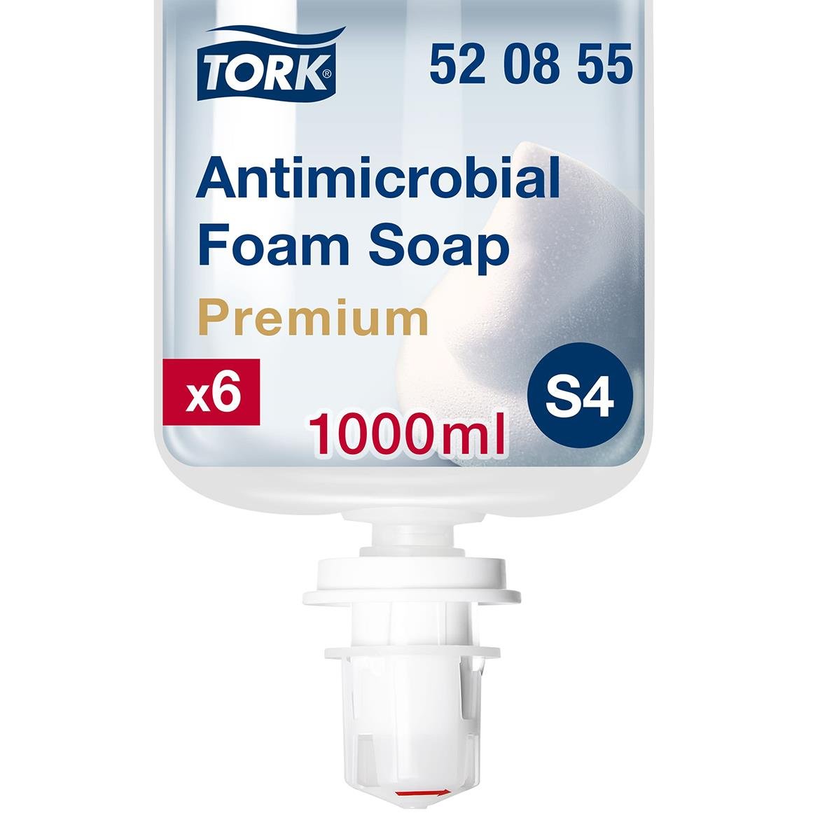 Skumtvål Tork S4 Antimikrobiel 1L