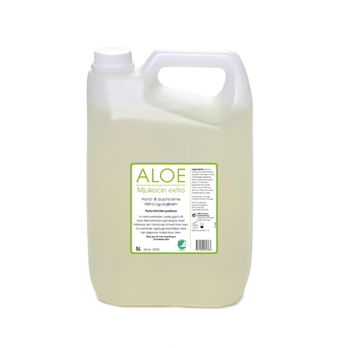 Flytande Tvål PLS Mjukocin Extra Aloe Oparfymerad 5L 51020075