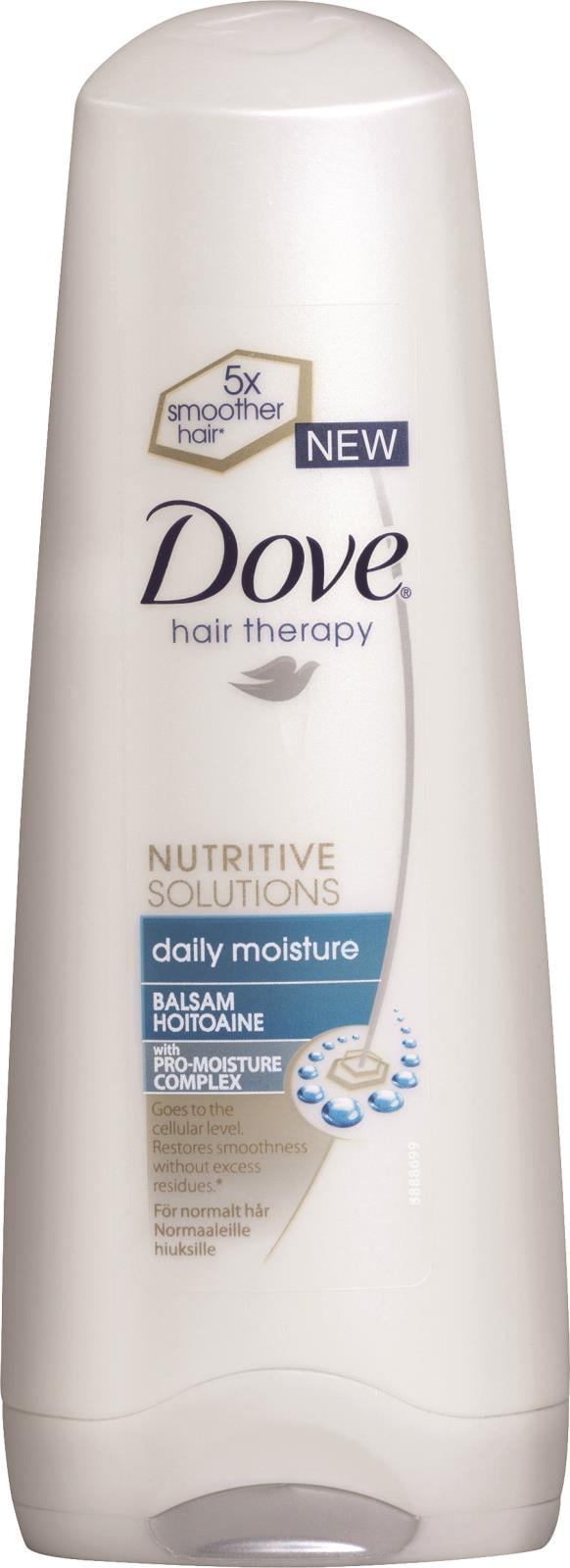 Dove hårvård för normalt hår, 200ml, balsam med hoitaine och pro-moisture komplex för daglig återfuktning