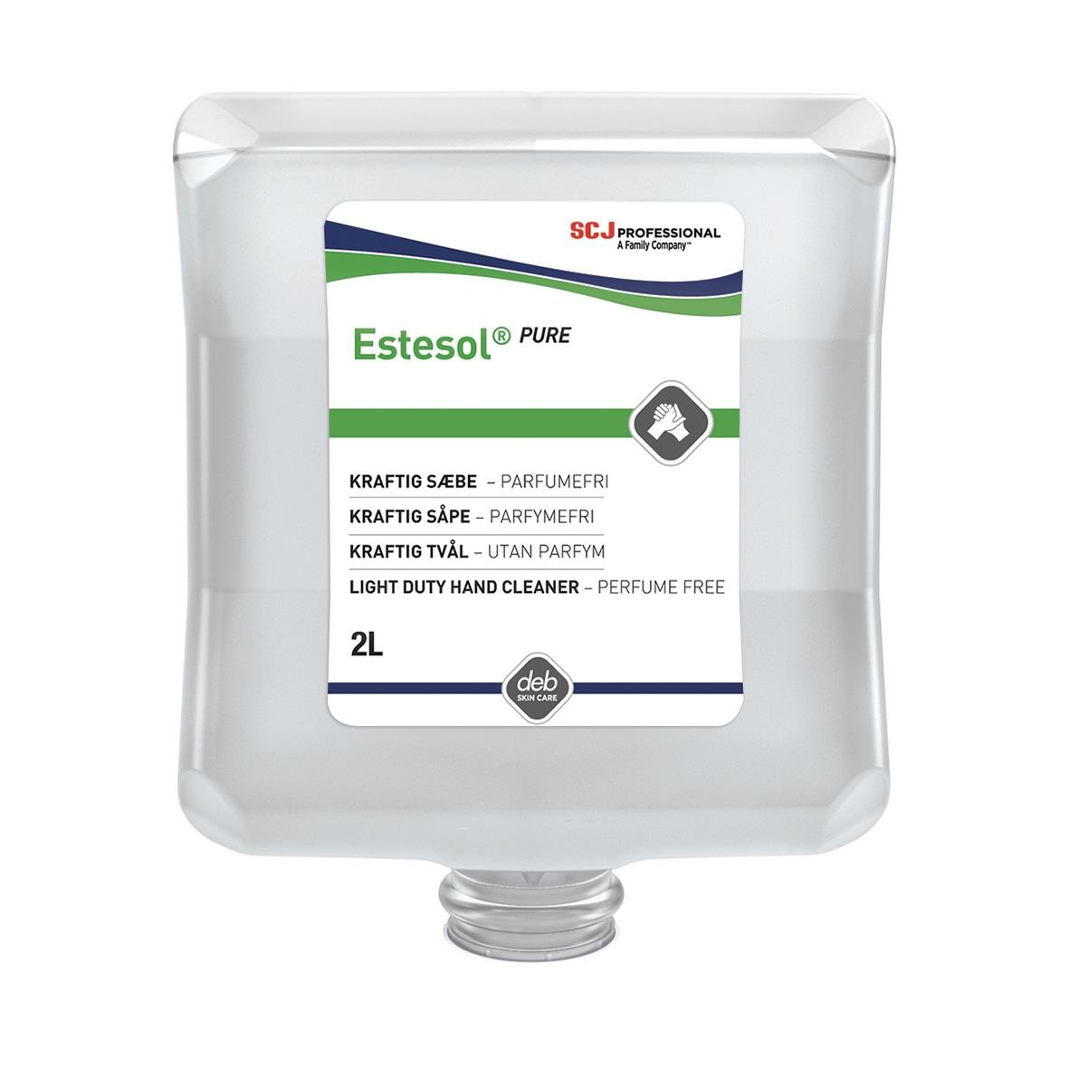 Flytande handtvål SCJ Professional Estesol pure 2L utan parfym