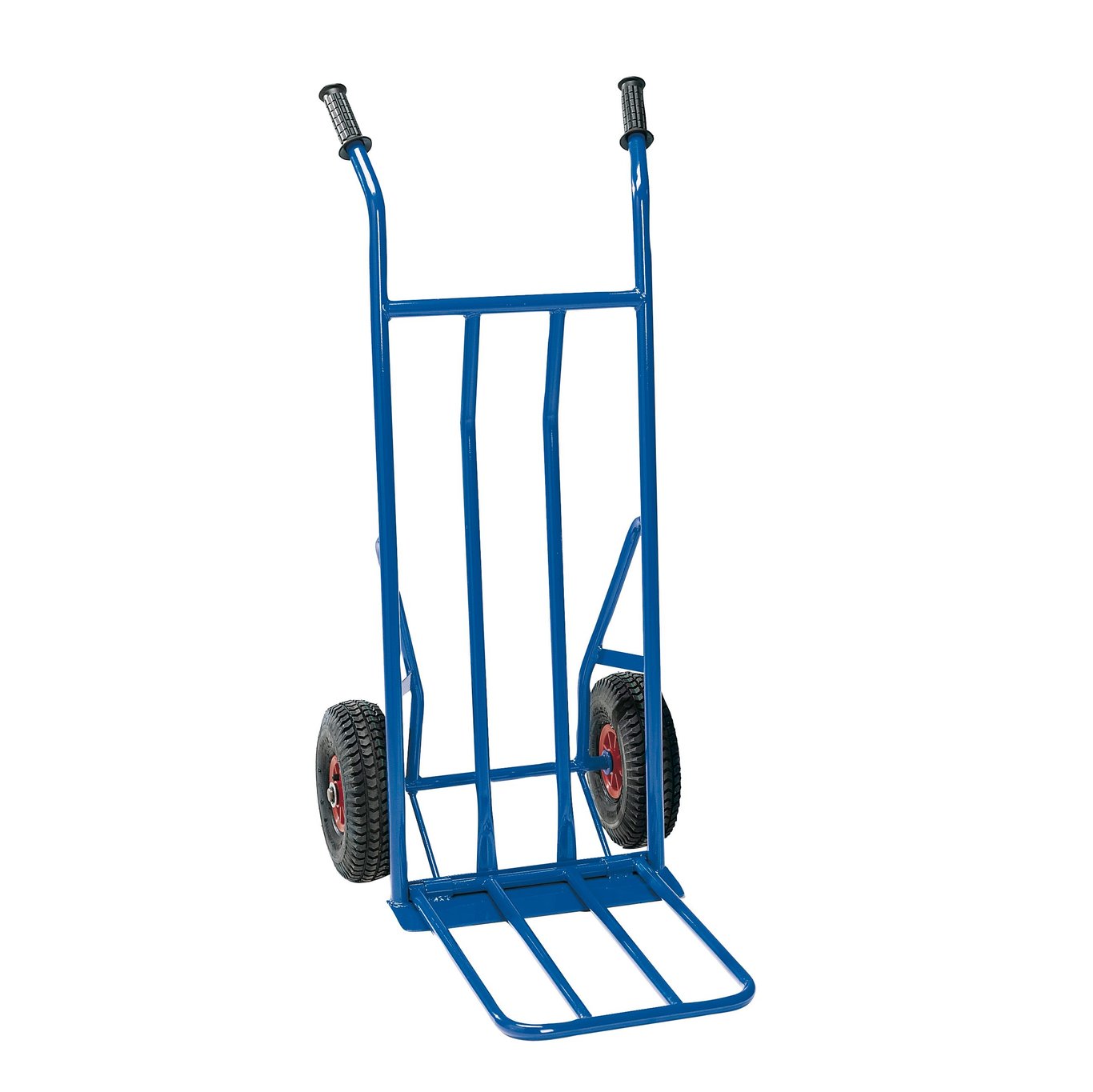 Paketkärra/Pirra luftgummihjul 250kg blå 12,4kg