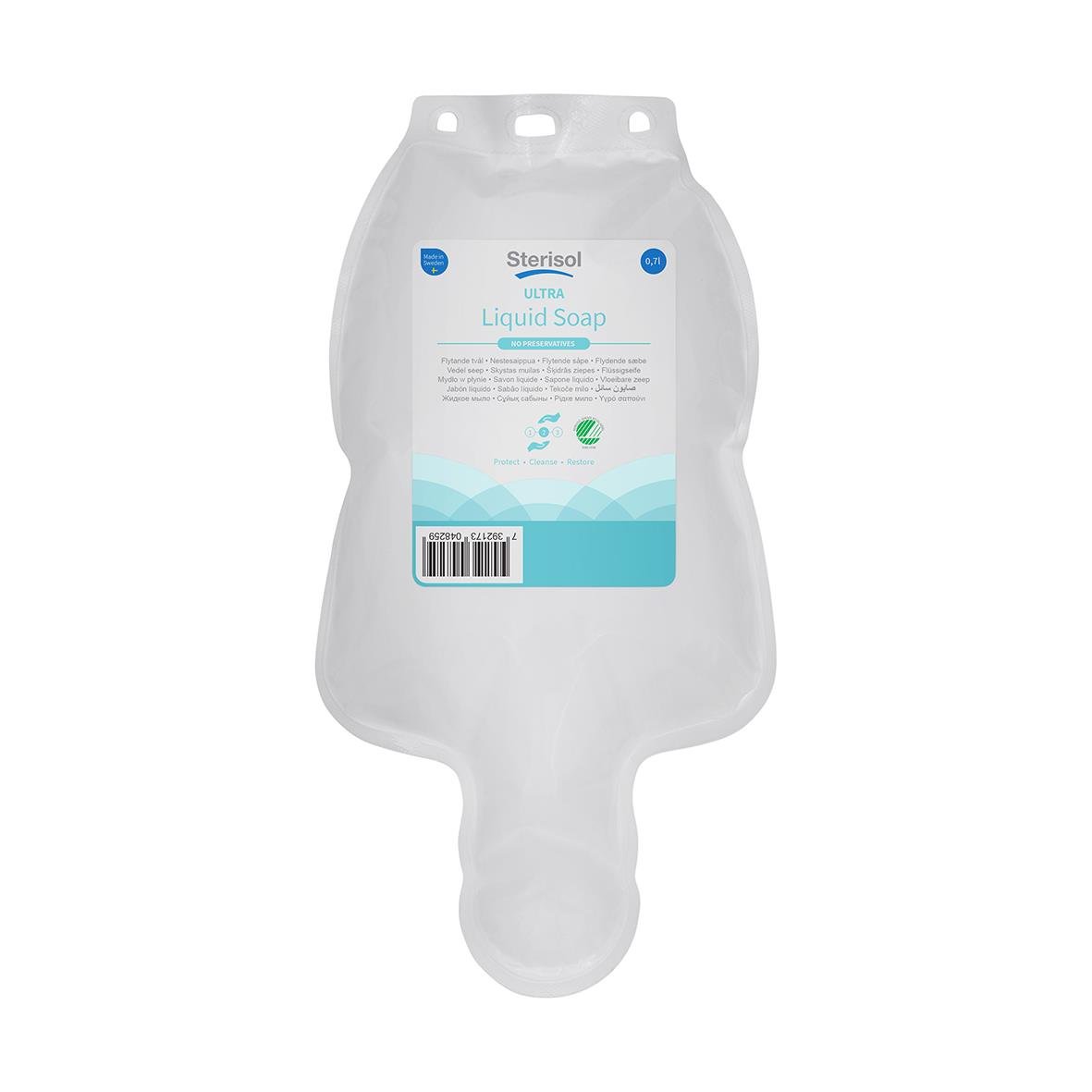 Flytande tvål Sterisol Ultra 700ml i påse