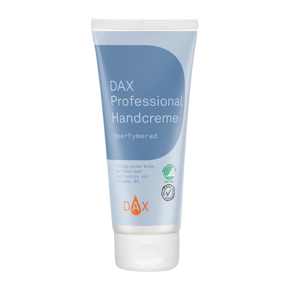 Handkräm DAX Professional Oparfymerad 100ml i blå tub