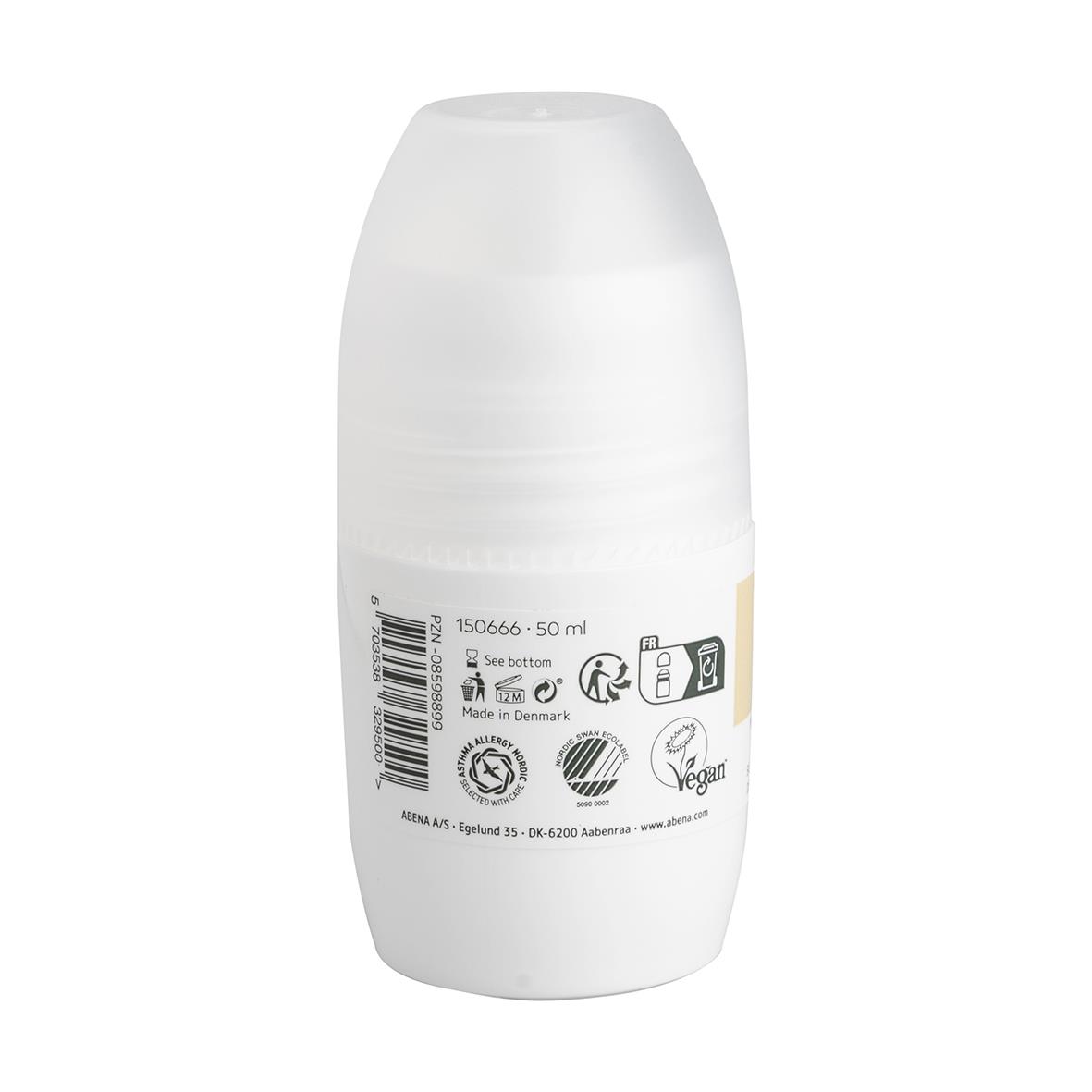 Deodorant Abena Roll-On Oparfymerad 50ml 51020968_2