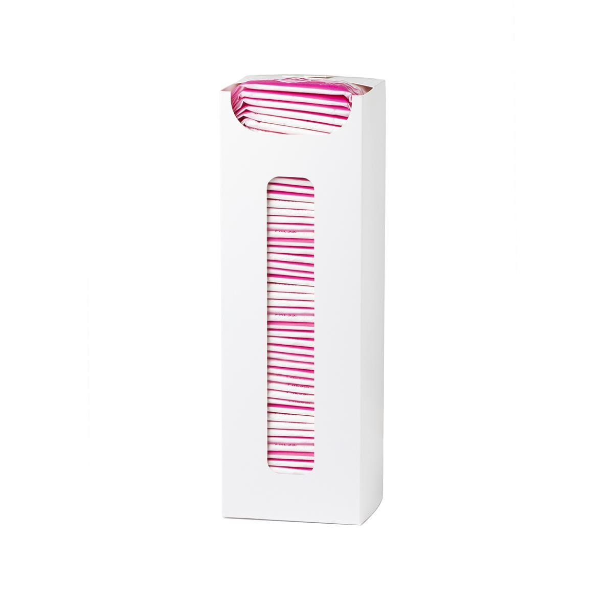 Dambinda Libresse Ultra + Wings refill i vitt och rosa förpackning