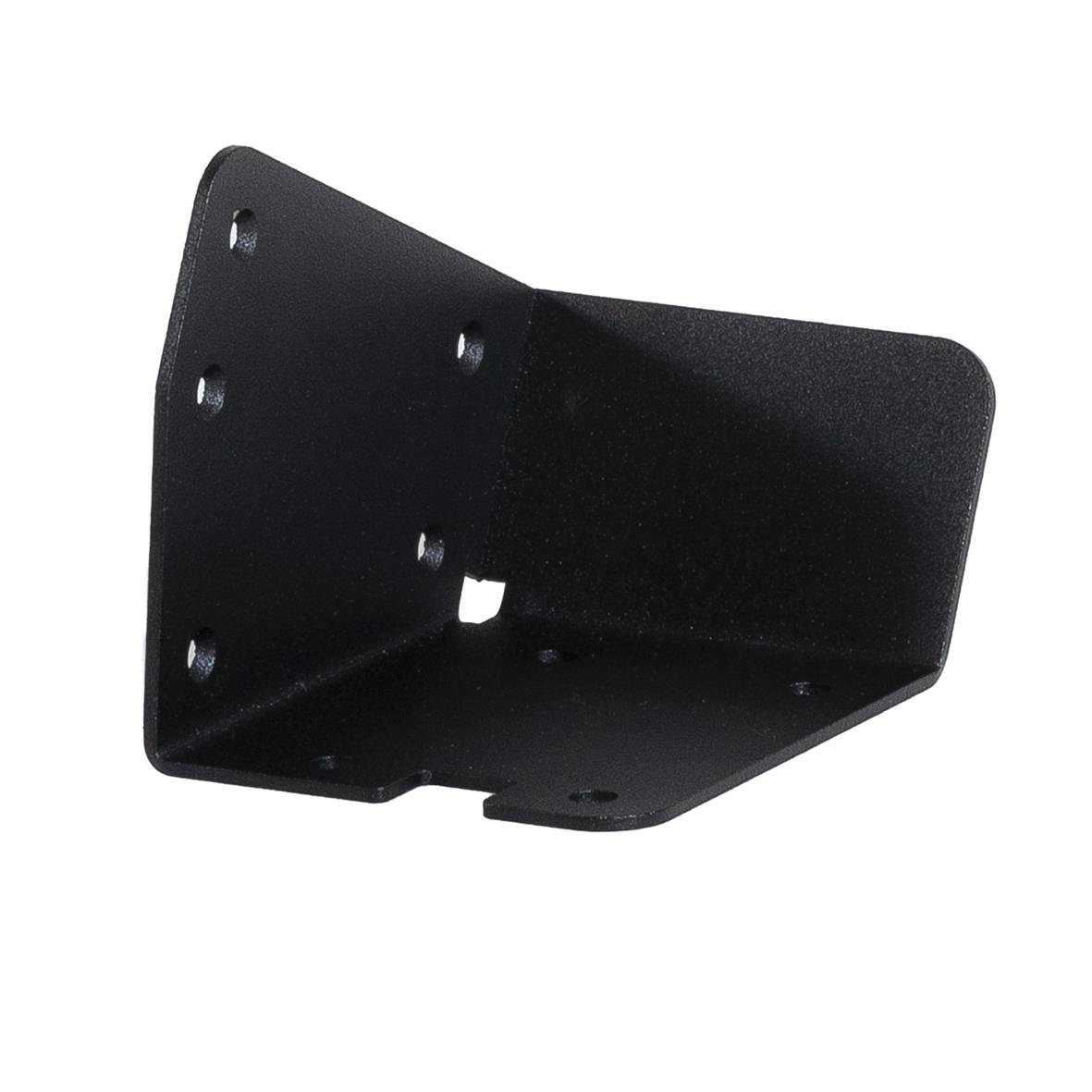 Svart fäste till dispenser, höger, 112x83x76mm