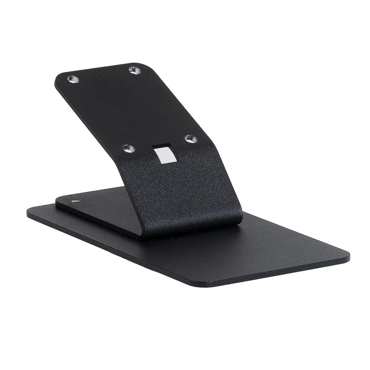 Svart bordsfäste till dispenser för papper, mått 180x100x77mm