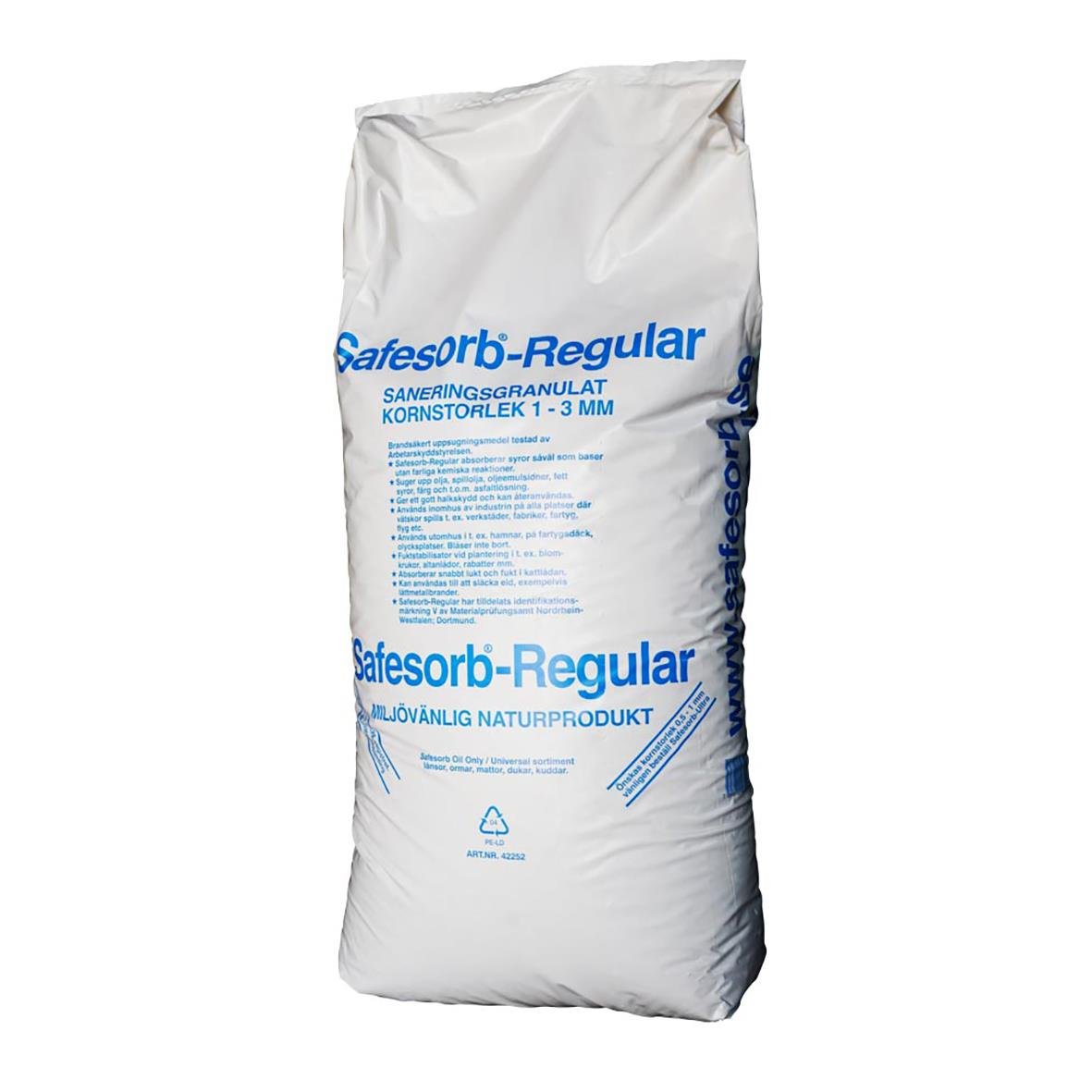Granulat Safesorb Regular Grovkornigt 20kg