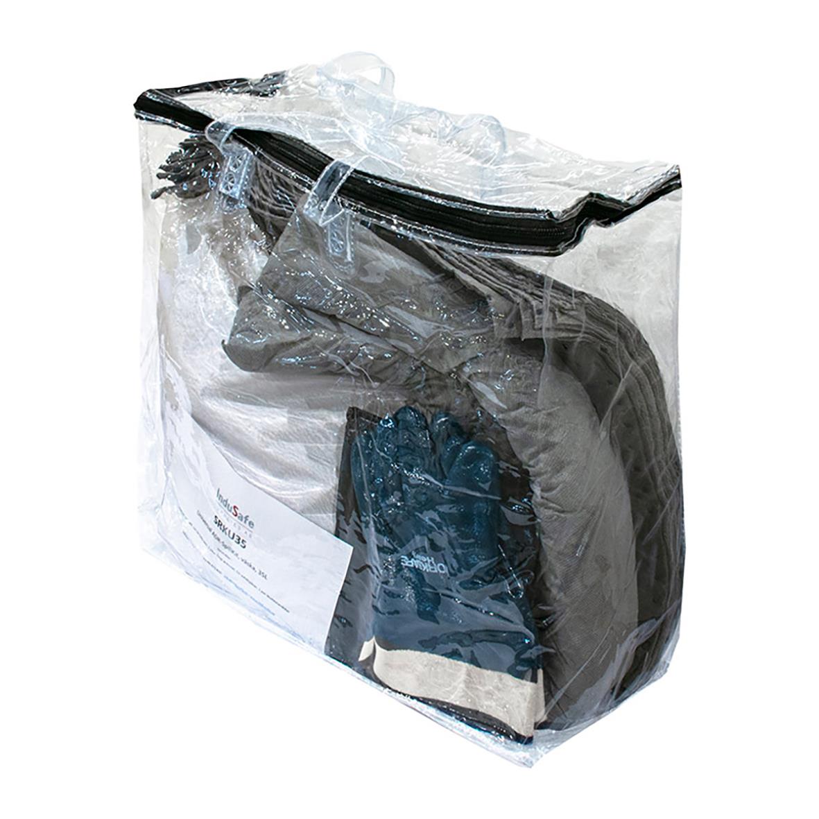 Spillkit Universal väska ADR-Spillkit 35L i genomskinlig plast