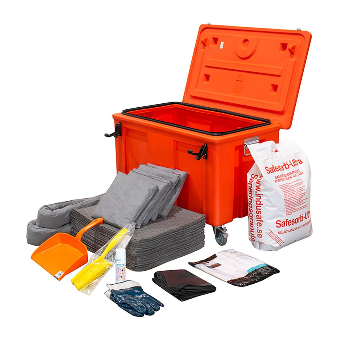 Spillkit Universal Mobilt 110L