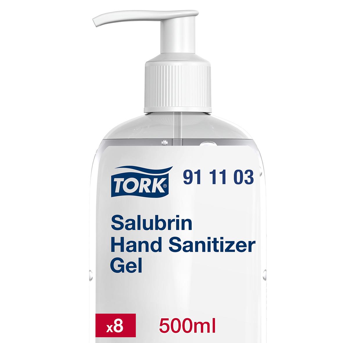 Handdesinfektion Tork Salubrin Alcogel 70 Pump 500ml