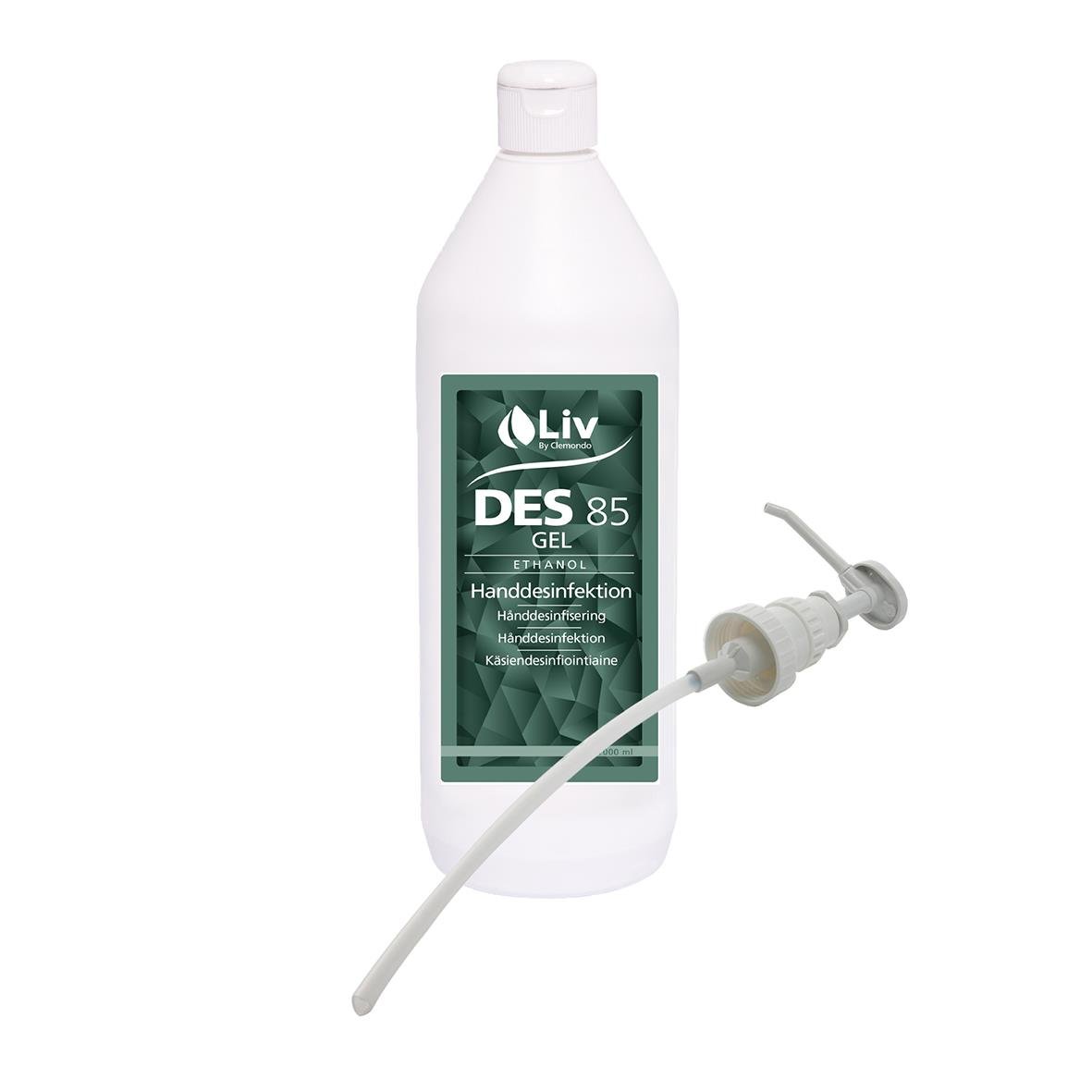 Handdesinfektion Liv Des Gel 85 Pump 1L 51040067