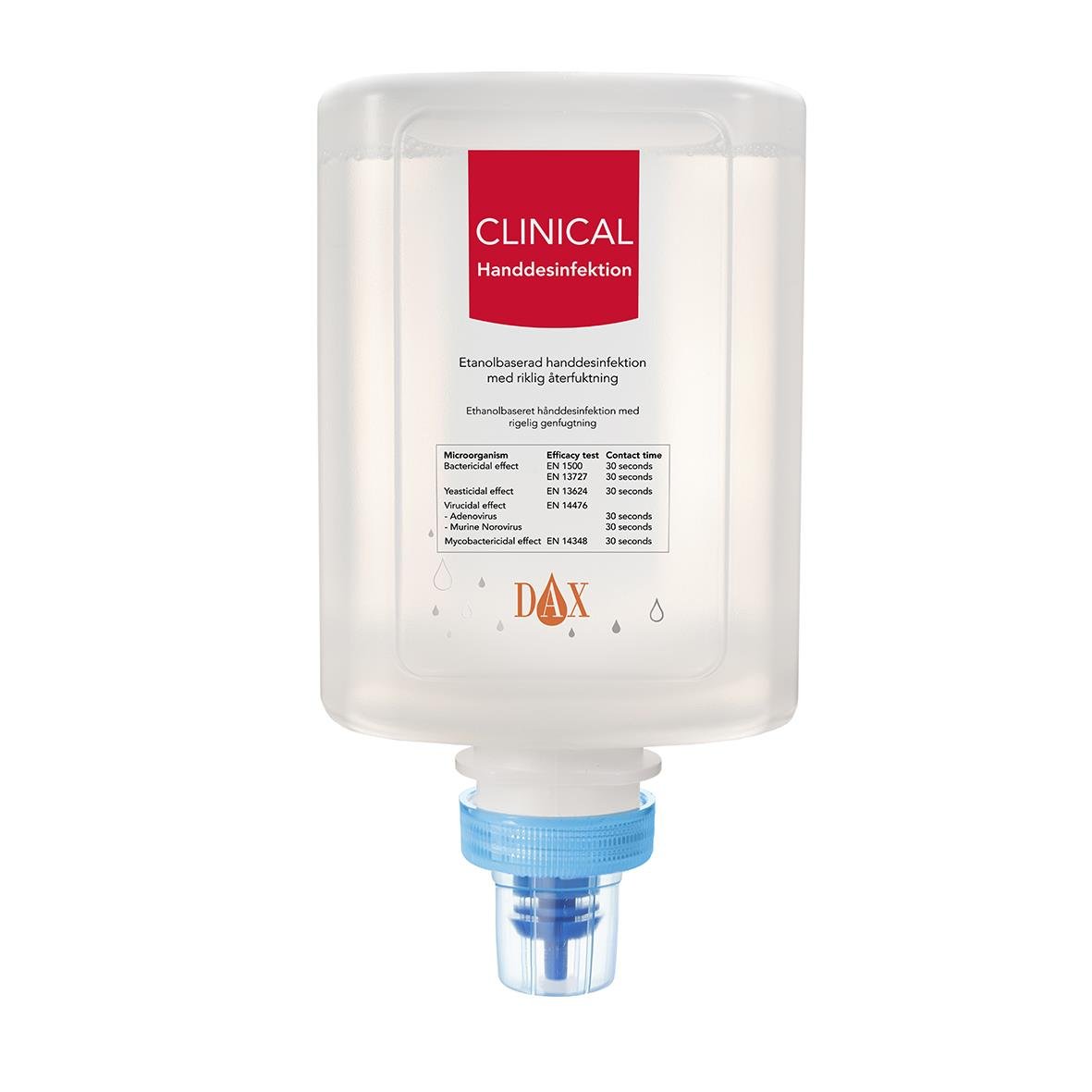 Handdesinfektion DAX Clinical 75 Refill 1L 51040079