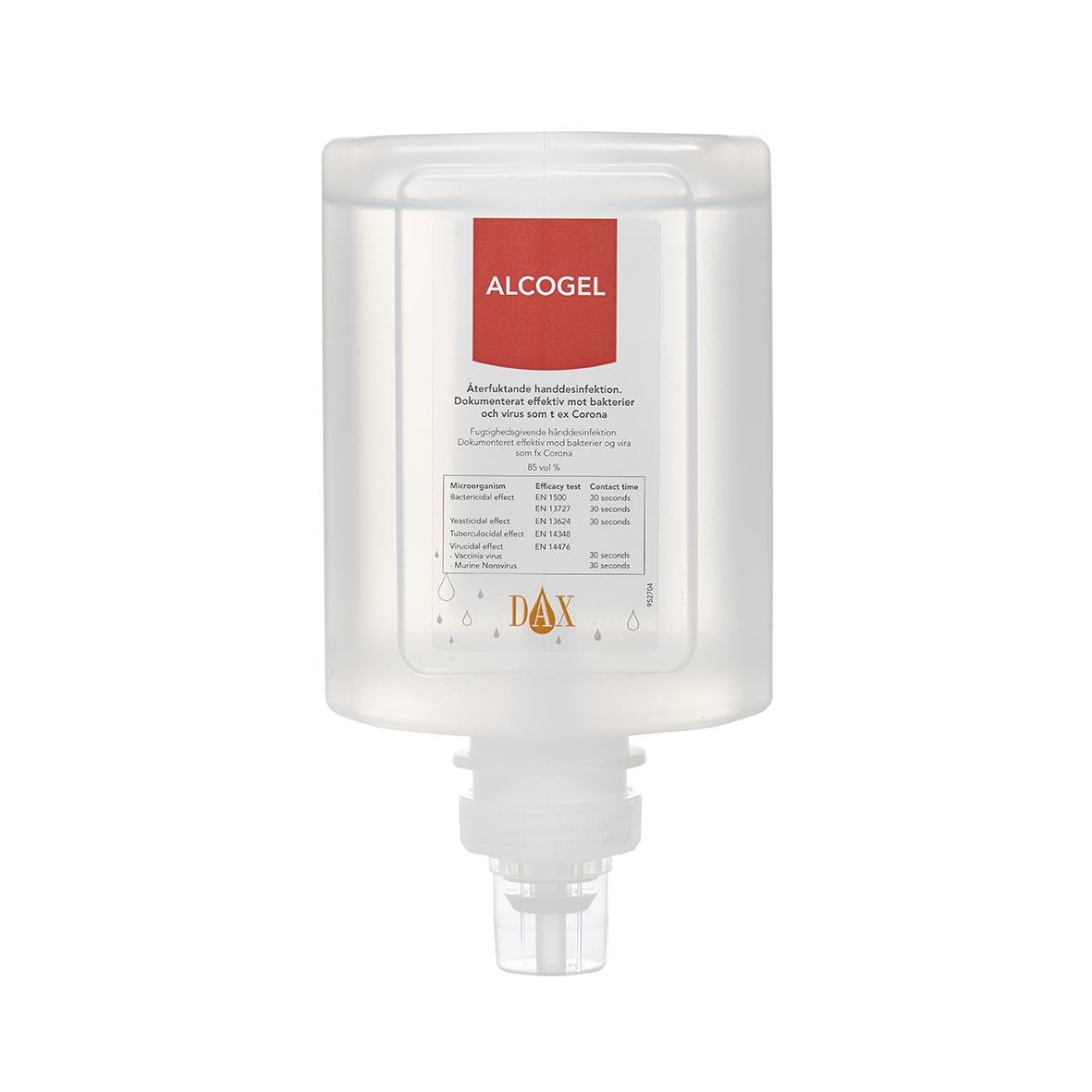 Handdesinfektion DAX Alcogel 85 Refill 1L 51040080