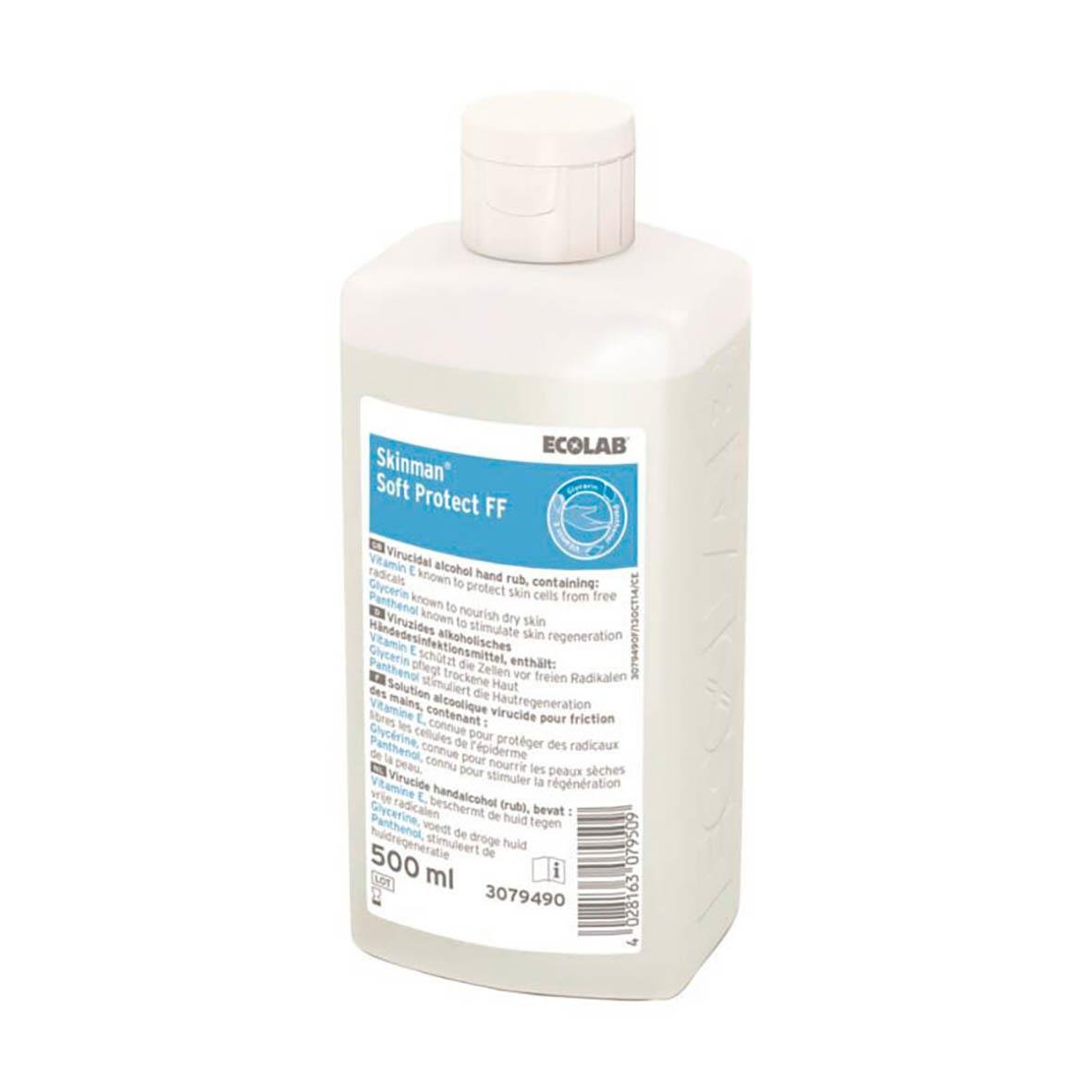 Handdesinfektion Ecolab Skinman Soft Protect FF 500ml