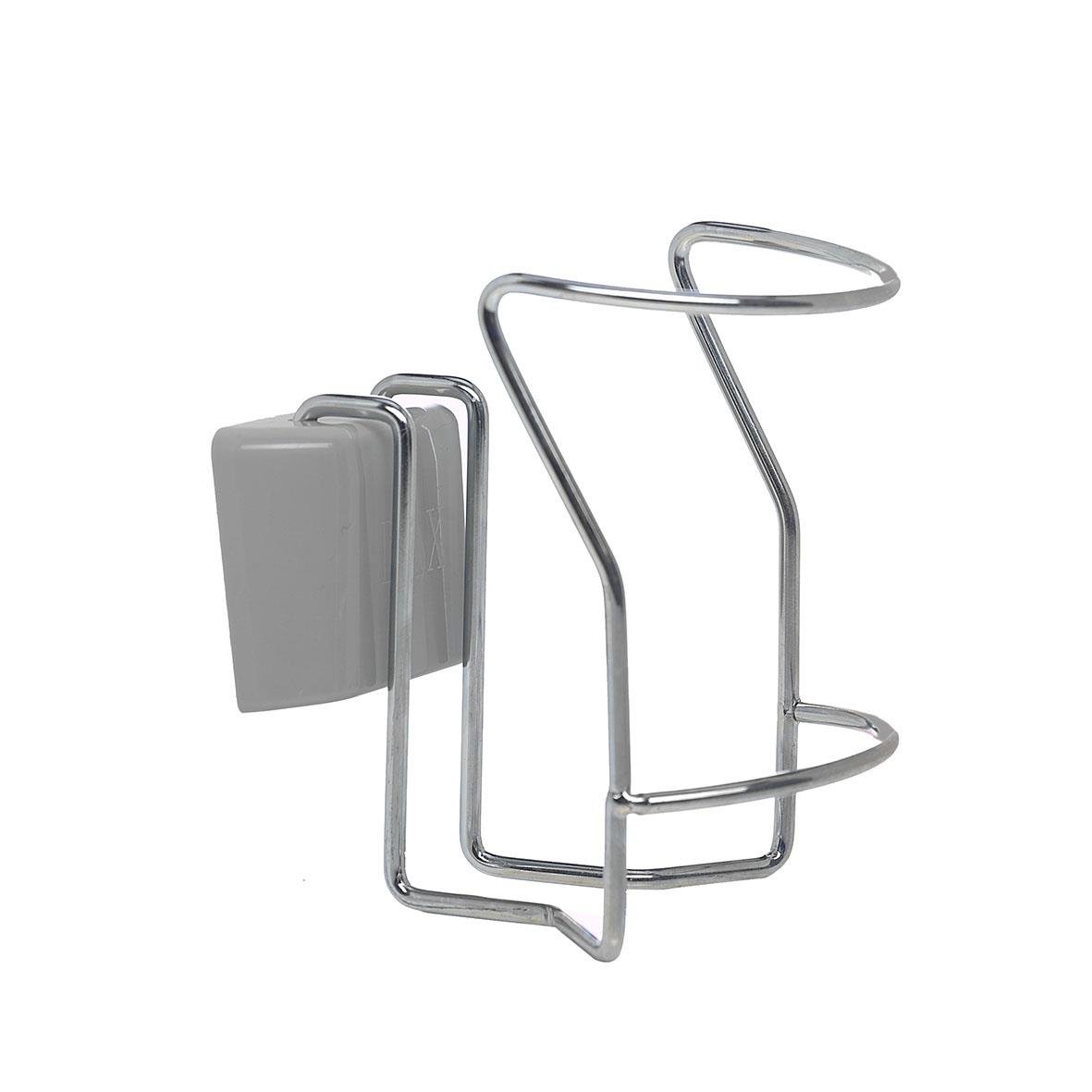 Dispenser DAX med metallkrok och plastbehållare för vätska eller hygienartiklar