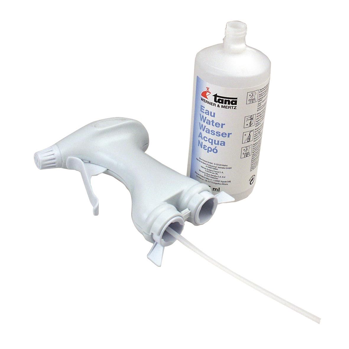 Skumsprayhuvud för Quick & Easy system med vattenflaska och sprayhuvud