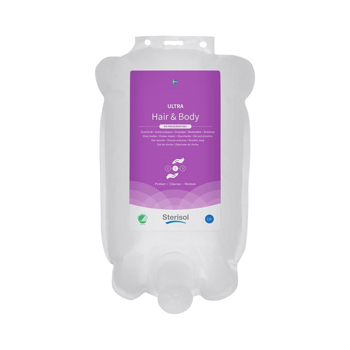 Hair & Body Sterisol Ultra Parfymerad 2,5L 51050219