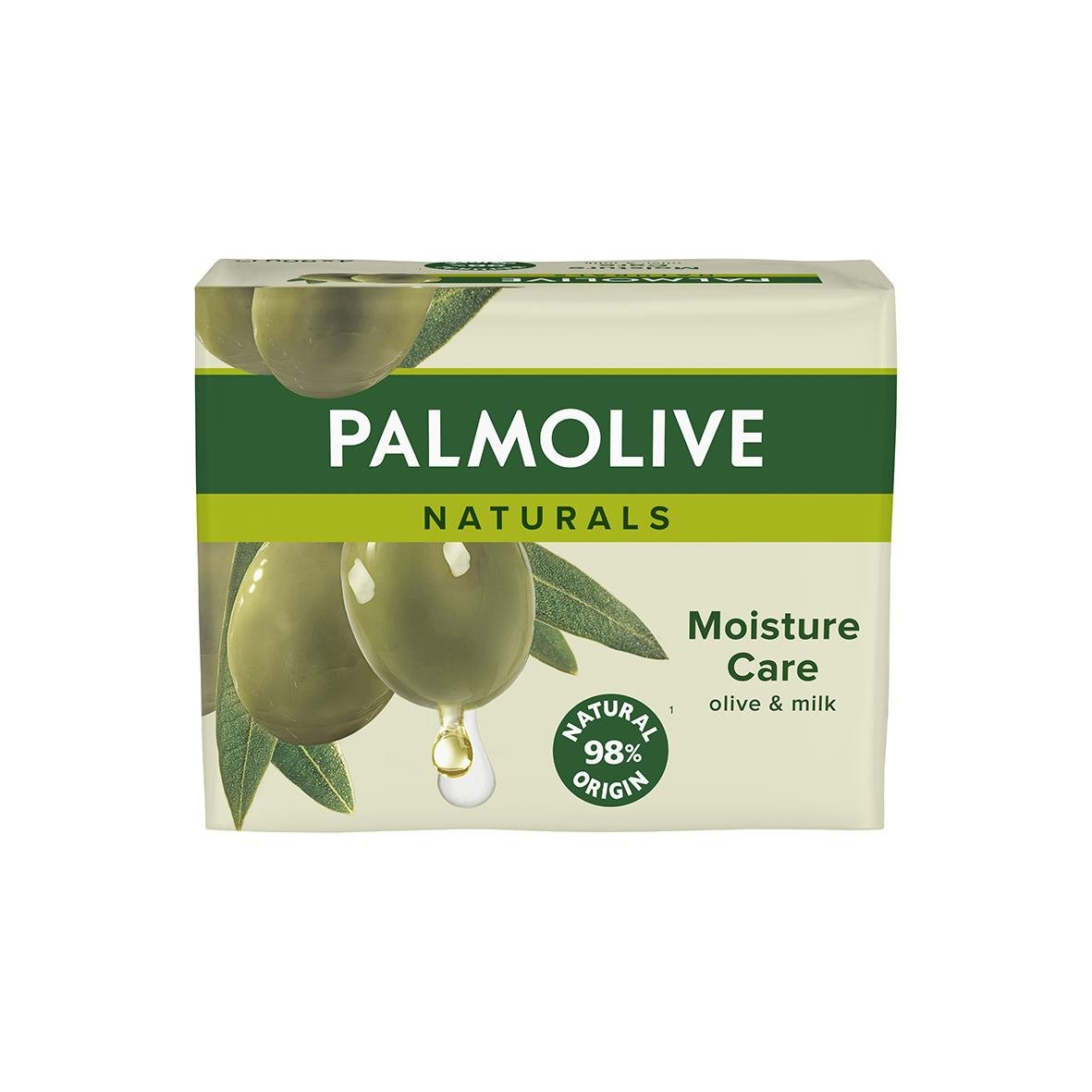Palmolive Moisture Care Olive 90g fast tvål med naturliga ingredienser och 98% naturlig ursprung