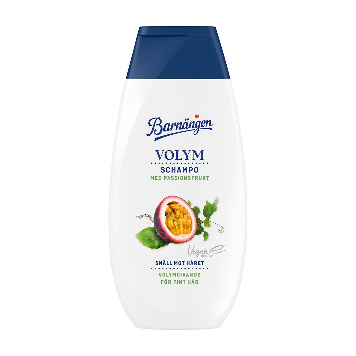 Barnängen Volym schampo för barn, 250ml flaska med passionfrukt och mint