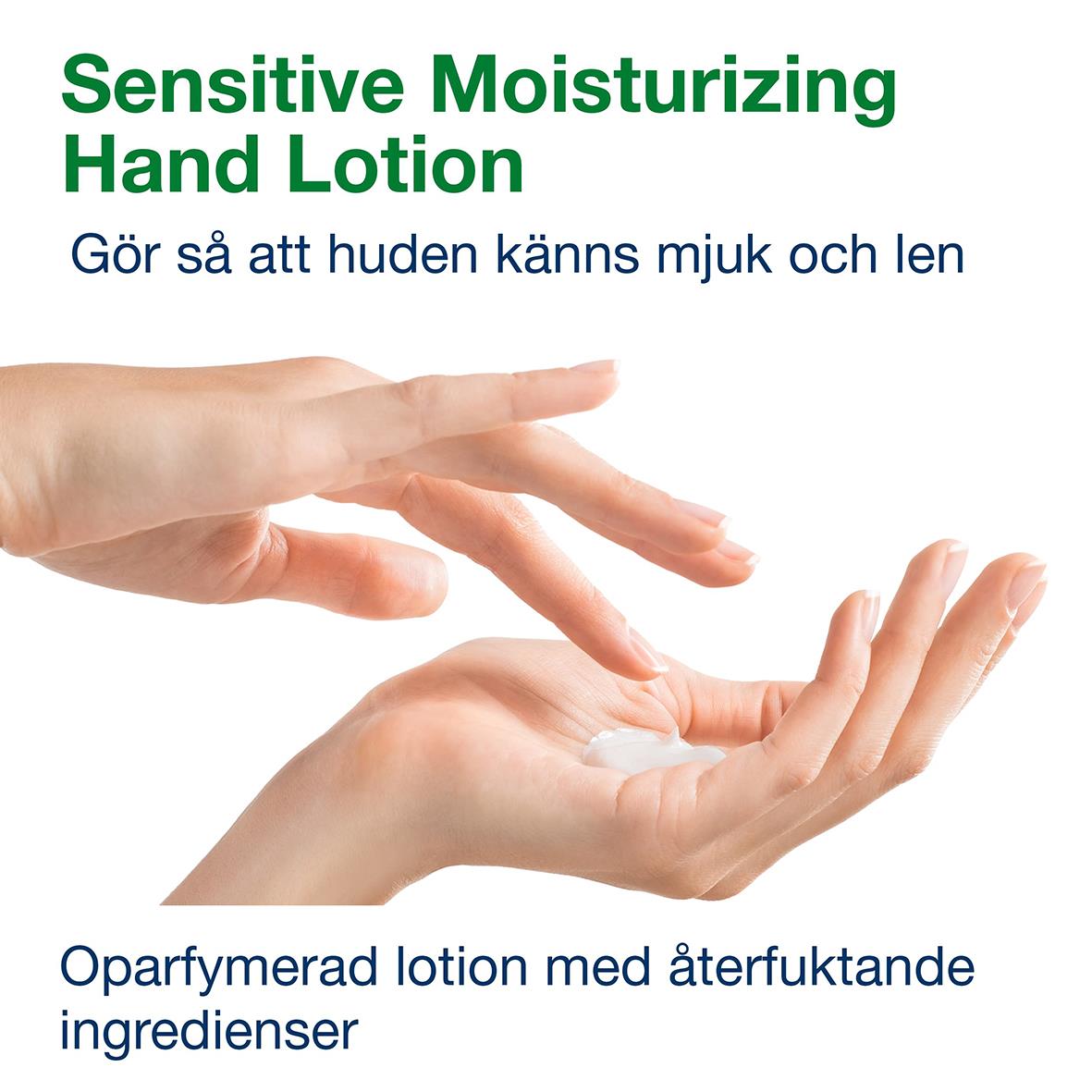 Mini handkräm Tork S5 Premium Parfymfri med återfuktande ingredienser för mjuka och lena händer