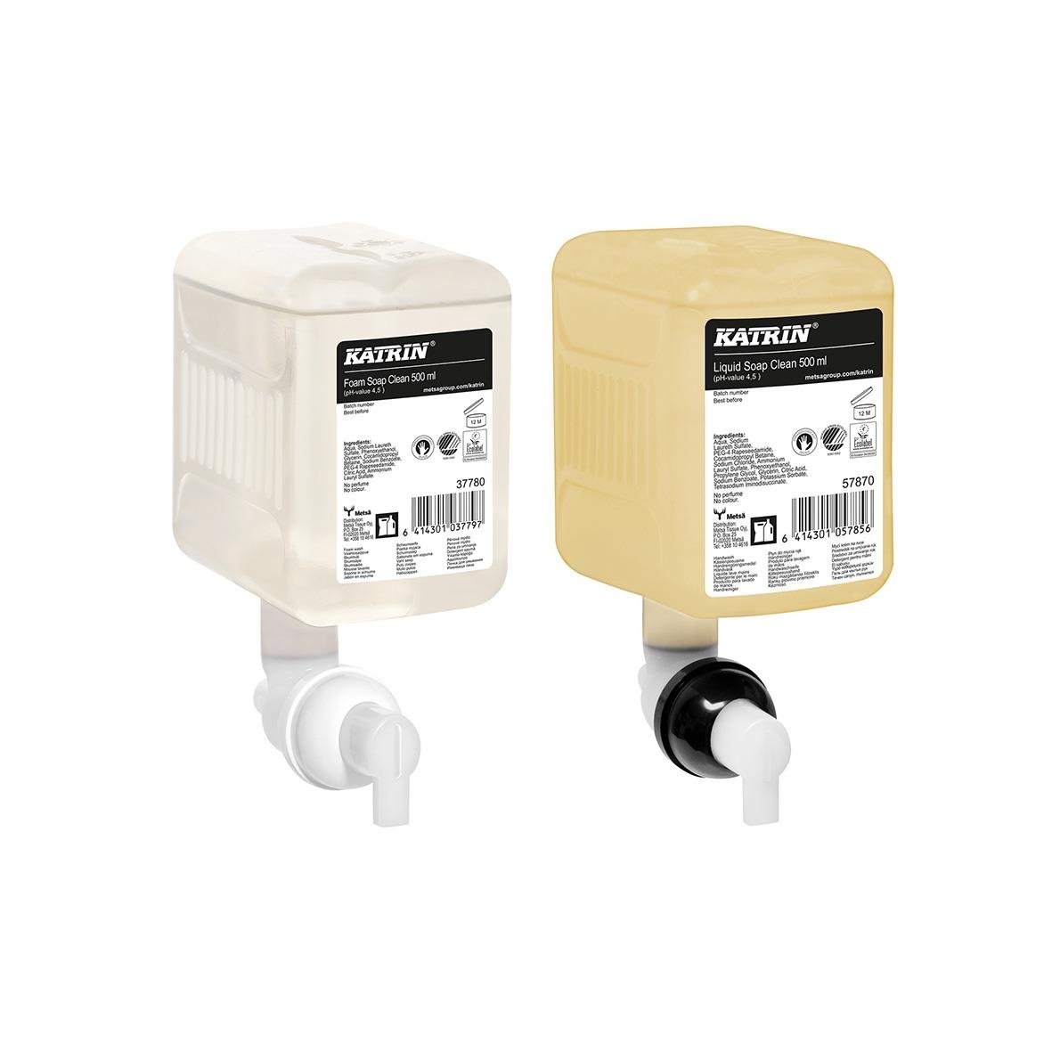 Dispenser Katrin Tvål Vit 500ml 51100035