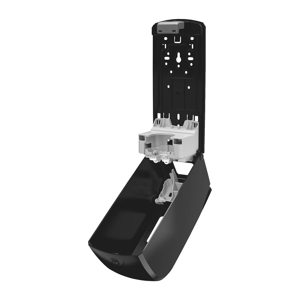 Svart dispenser för Tork tvål och handkräm S7