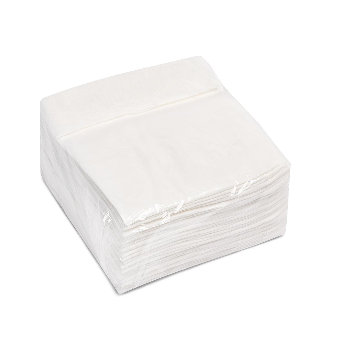 Vit tvättlapp Easitex 96 ark i plastpåse, 60x80cm