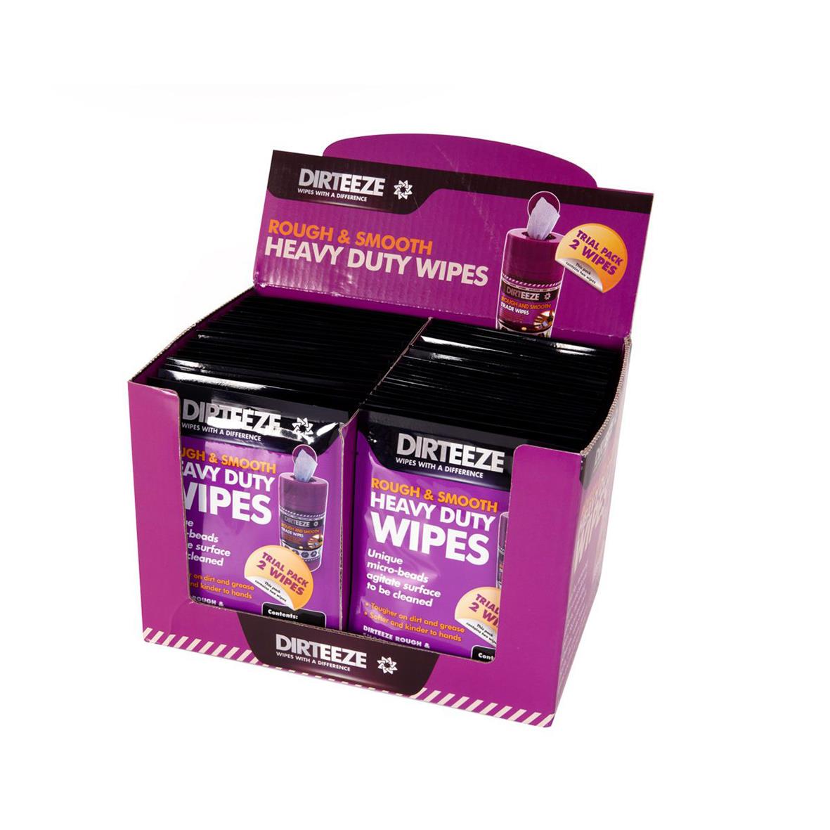 Våtservetter Dirteeze Tuff & Mjuk 22x20cm i display