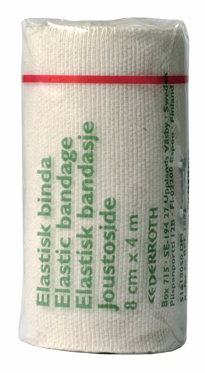 Bandage Cederroth Elastisk 8cm x 4m 51500026