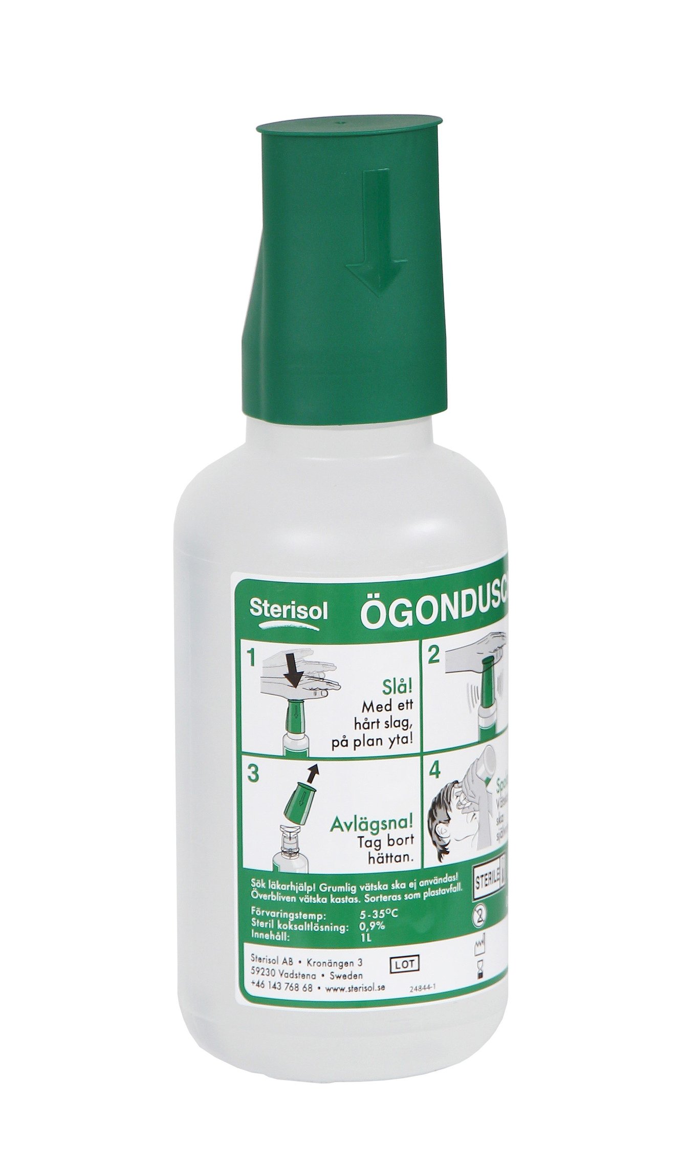 Ögondusch Sterisol Refill 1L