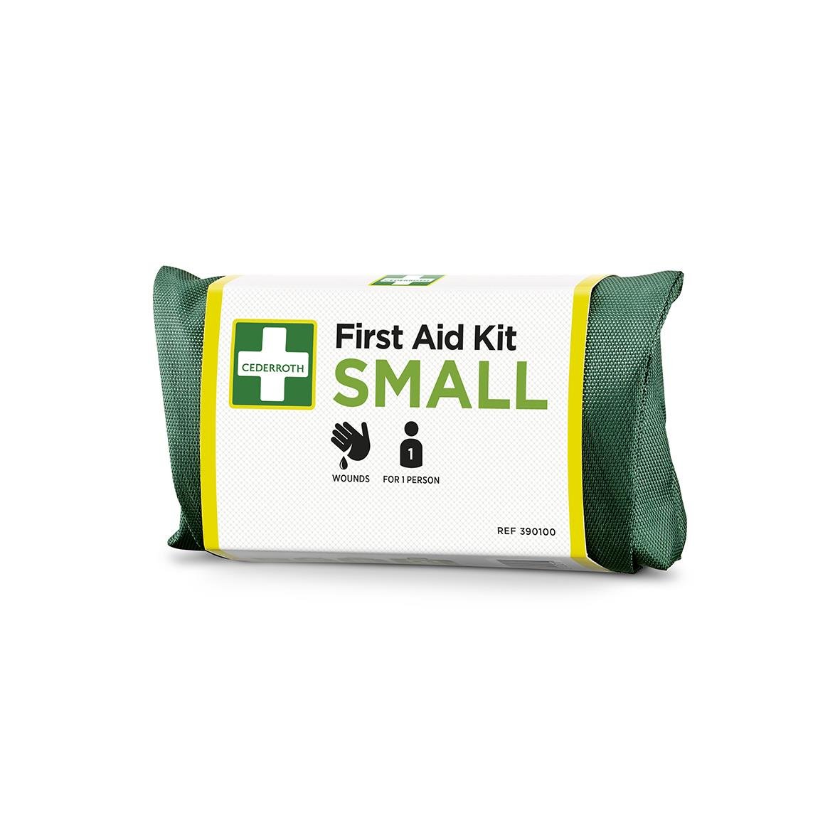 Första hjälpen Cederroth Väska Small för en person med grundläggande första hjälpen-utrustning