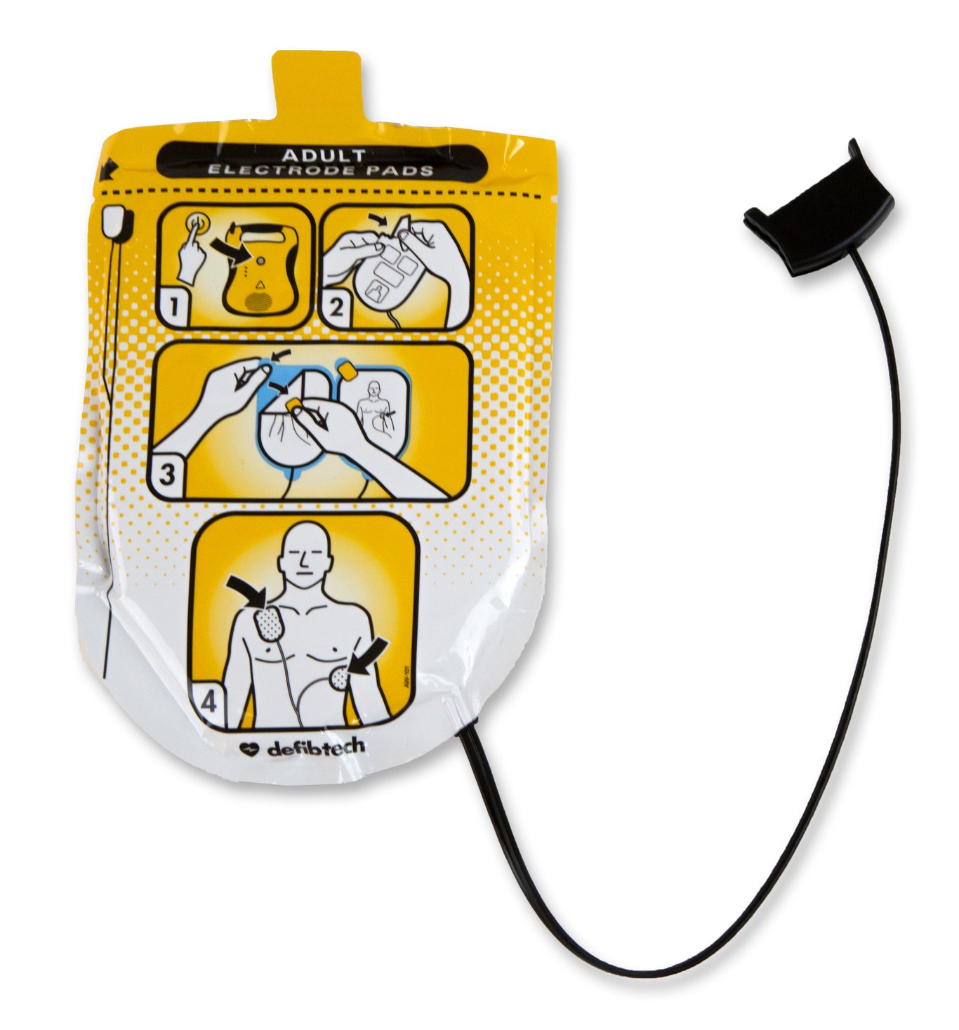 Elektroder till hjärtstartare Defibtech Lifeline AED DDP-100