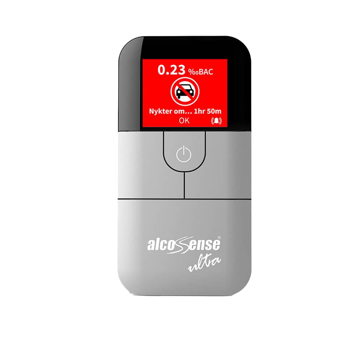 Alkoholmätare Alcosense Ultra med digital display och knapp