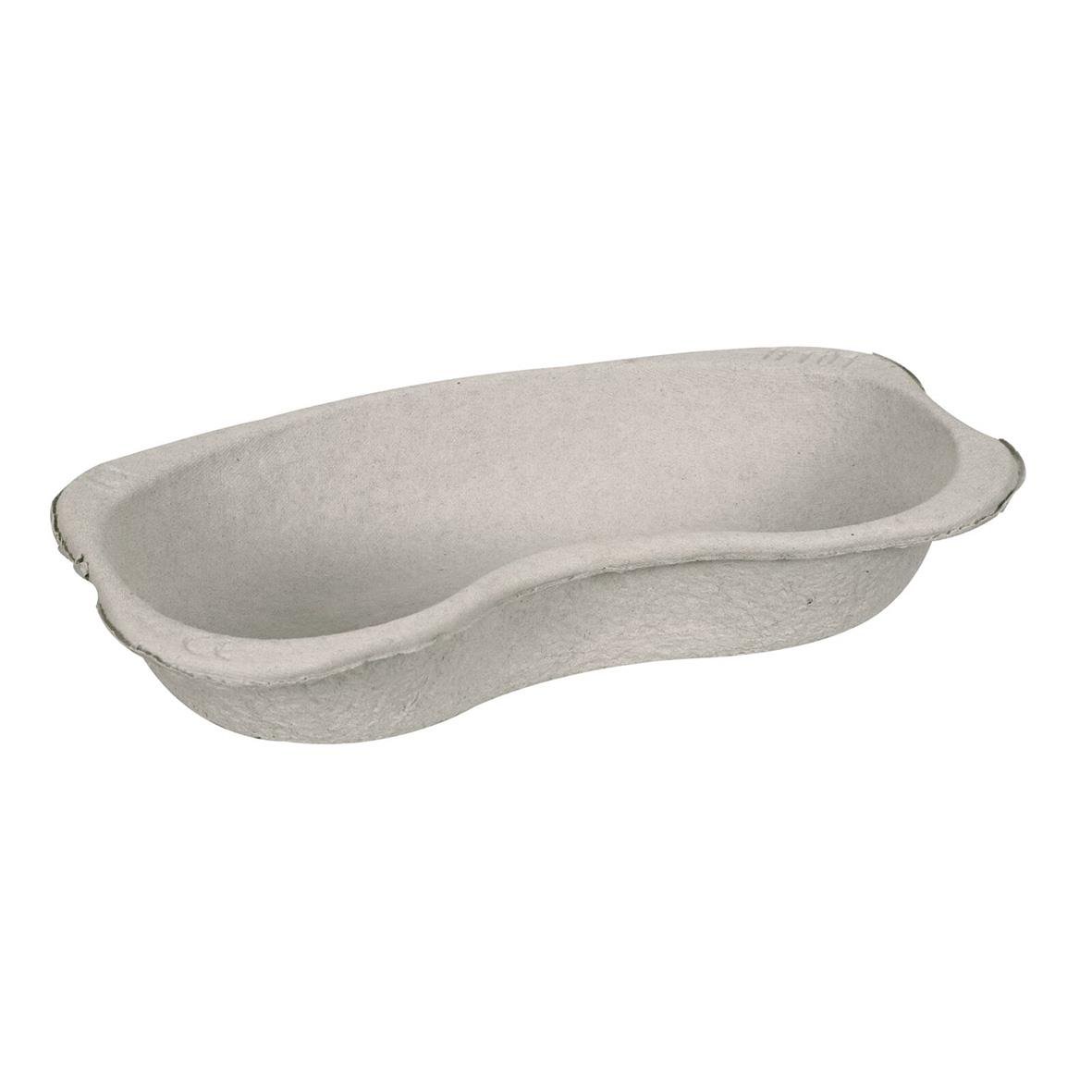 Rondskål njurformad 250x150x45mm, 750ml, av papper eller liknande material
