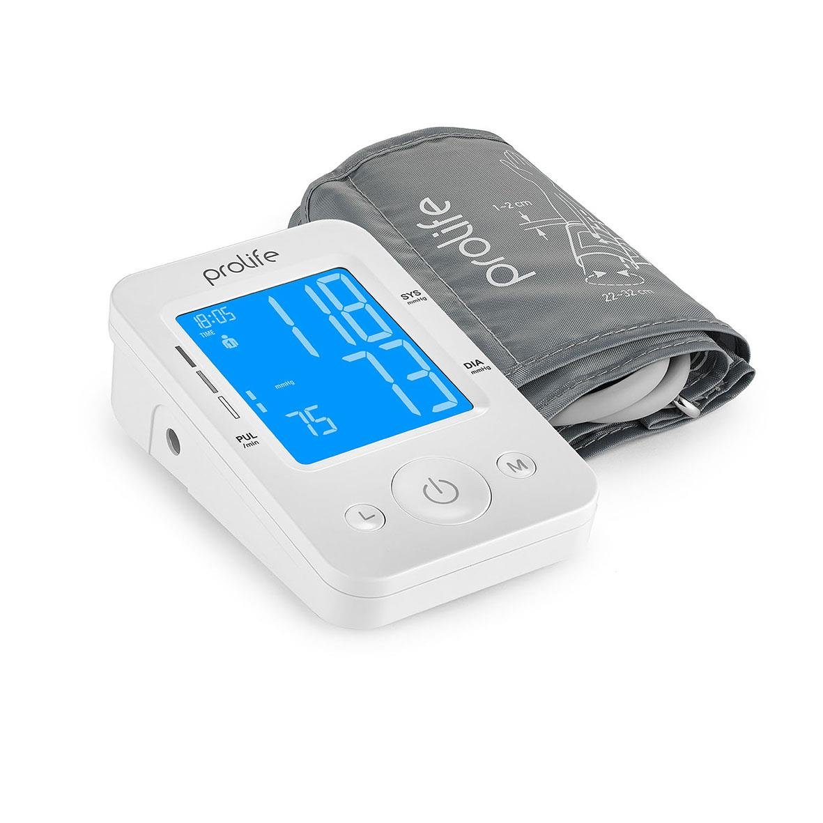 Blodtrycksmätare Prolife Digital PA2 Basic AD med digital skärm och manschett
