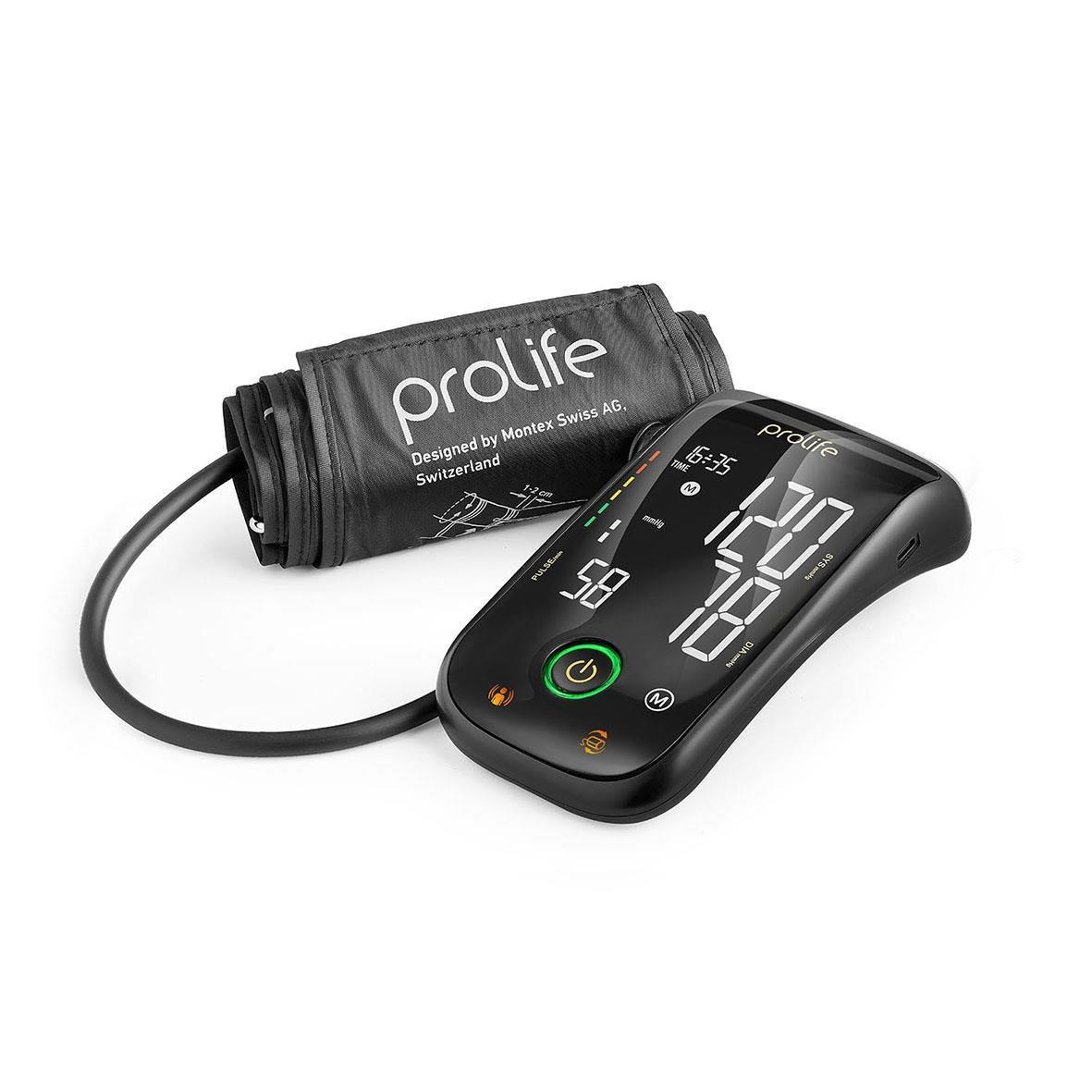 Digital blodtrycksmätare Prolife PX7 Premium med skärm och manschett